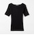 ワイドリブニットTシャツ