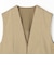 【WALDO】裾スピンドル入りレイヤード風ベスト