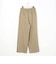 【WALDO】ウエストゴム脇配色切替えワイドパンツ