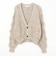 テープヤーンカーディガン