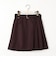 アシメプリーツミニスカート
