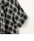7分袖オンブレーチェックビッグシャツ