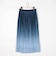 グラデーションシフォンスカート