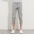 ガムストレッチヘリンボンクロップドパンツ