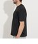 メタルジェルプリントポケット付き半袖Tシャツ