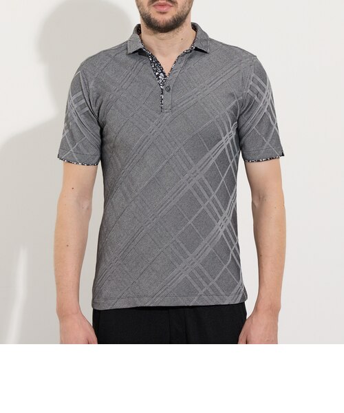 【中古】ancellm ポロシャツ 2 グレー 中古・古着通販】ANCELLM (アンセルム) ポロシャツ / S/S POLO SHIRT