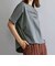 エンボスデザインTシャツ