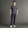 メランジジャカードニット VネックTシャツ