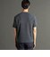 メランジジャカードニット VネックTシャツ