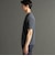 メランジジャカードニット VネックTシャツ