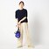 【BROOKLYN OVERALL】ウエストドローコードコクーンパンツ