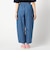 【BROOKLYN OVERALL 】カーゴポケット付きバレルレッグパンツ