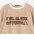 ミジンボーダーフロッキーロゴTシャツ