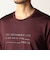 メタルジェルプリントクルーネックＴシャツ
