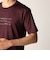 メタルジェルプリントクルーネックＴシャツ