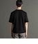グラフィックジャカード VネックレギュラーフィットTシャツ