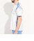 ハケメ×ロゴ柄半袖Tシャツ