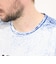 ハケメ×ロゴ柄半袖Tシャツ