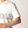 総柄ロゴプリントTシャツ