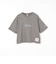 【DISCUS別注】袖ロールアップバックプリントTシャツ
