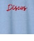 【DISCUS 別注】袖ロールアップバックプリントTシャツ