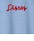 【DISCUS別注】袖ロールアップバックプリントTシャツ