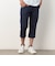 【NICOLE SPORTS】シャンブレークロップドパンツ