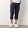 【NICOLE SPORTS】シャンブレークロップドパンツ