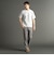 ラギッドワッフル リラックスフィットクルーネックTシャツ