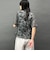 エンボスチュニックシアーシャツ