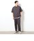 DOTMESH タックテーパードパンツ