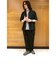DOTMESH タックテーパードパンツ