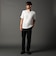 ゼブラ柄クルーネックTシャツ