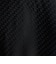 【HIDEAWAYS BLACK】バイヤスリンクスジャカードＶネック半袖プルオーバー