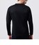 ストレッチポンチジェルプリントＶネック長袖Tシャツ