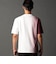 ストレッチポンチ　縦ロゴグラデーションTシャツ