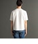 ウエーブタックジャカード VネックTシャツ