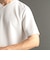 ウエーブタックジャカード VネックTシャツ