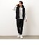 【NICOLE SPORTS】ロゴデザインパテッドベスト