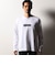 【RIELABO】フロッキープリント クルーネックTシャツ(日本製)