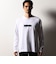 【RIELABO】フロッキープリント クルーネックTシャツ(日本製)