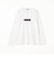 【RIELABO】フロッキープリント クルーネックTシャツ(日本製)