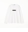 【RIELABO】フロッキープリント クルーネックTシャツ(日本製)