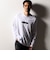【RIELABO】フロッキープリント クルーネックTシャツ(日本製)
