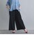 きれい見えサイドプリーツパンツ