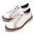 ランバンオンブルー LANVIN en Bleu  レースアップコンビネーションレザースニーカー　86553