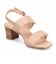 HIROKO KOSHINO 安定の太めヒール バックストラップ 5.5cmヒールサンダル　HKL8009