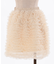 チュールフリルミニスカート