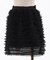 チュールフリルミニスカート
