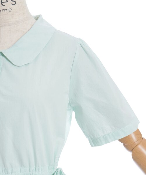 新品未使用タグ付き⭐︎Breeze Cool ティアード 半袖ワンピース size SHORTあり］Breeze Cool ティアード ワンピース